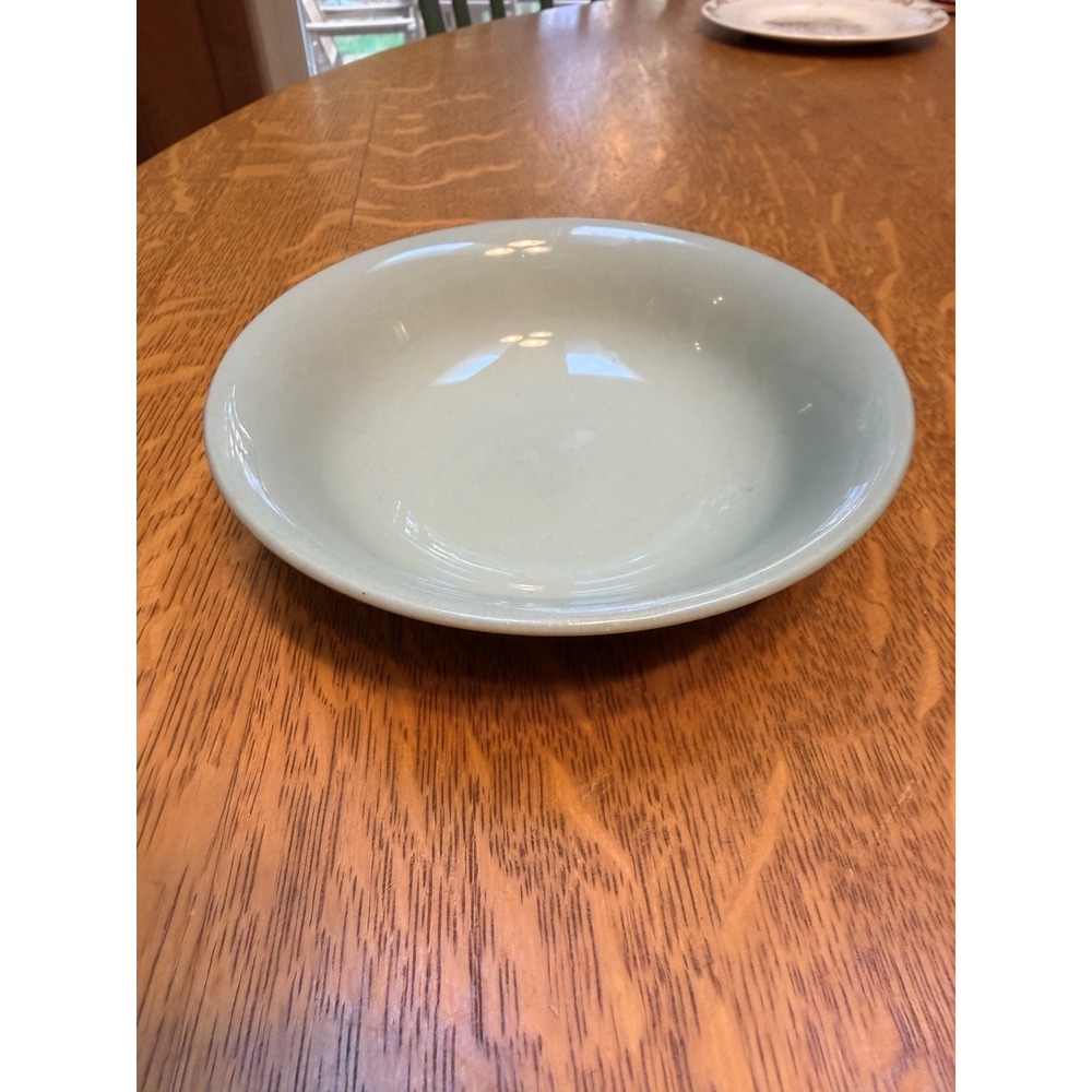 Vintage Wedgwood Plain Celadon 6" Cereal Bowl Excellent